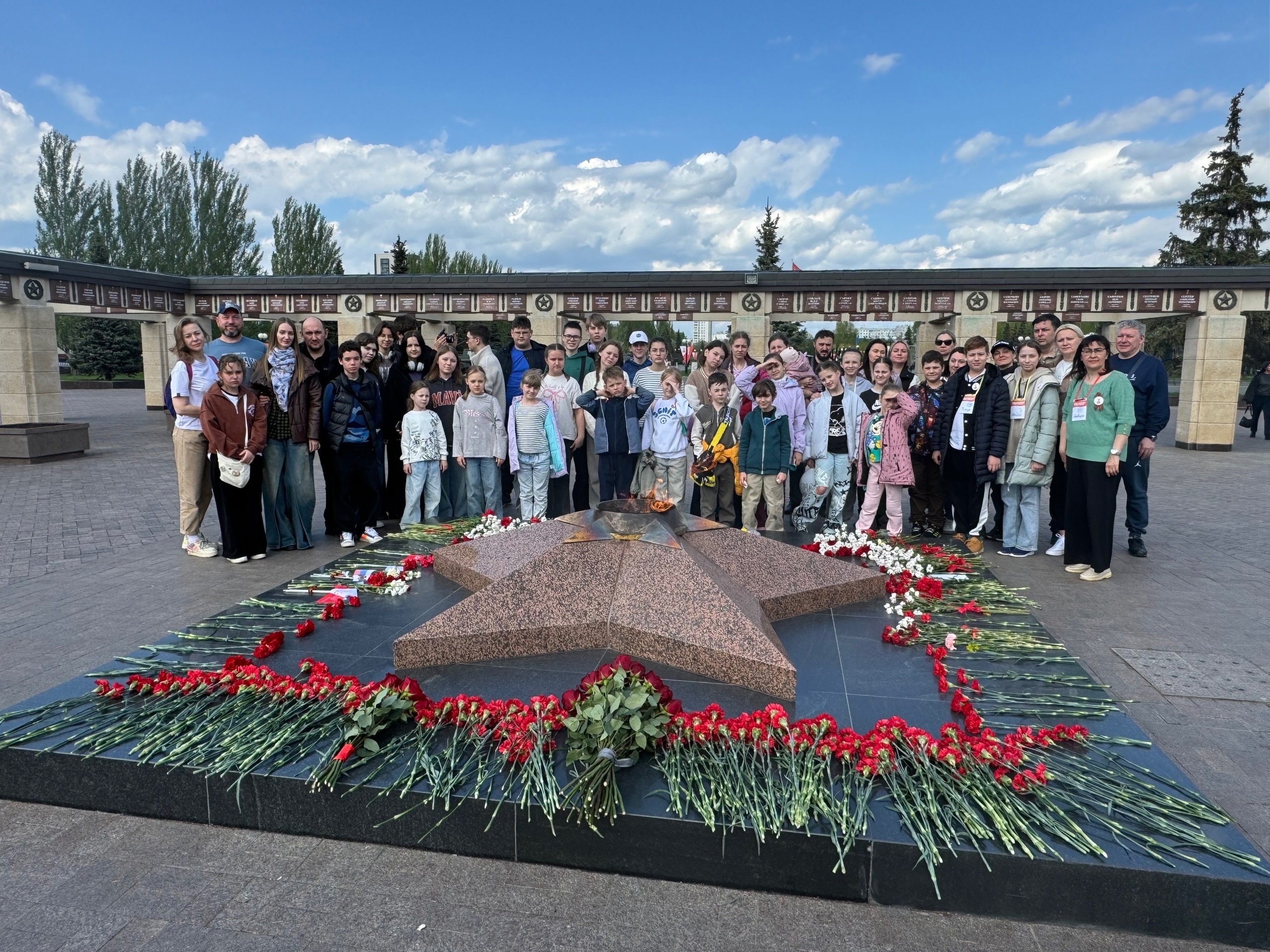 Доброотряд «Победа» провел интерактивную экскурсию По Парку Победы г. Казань…