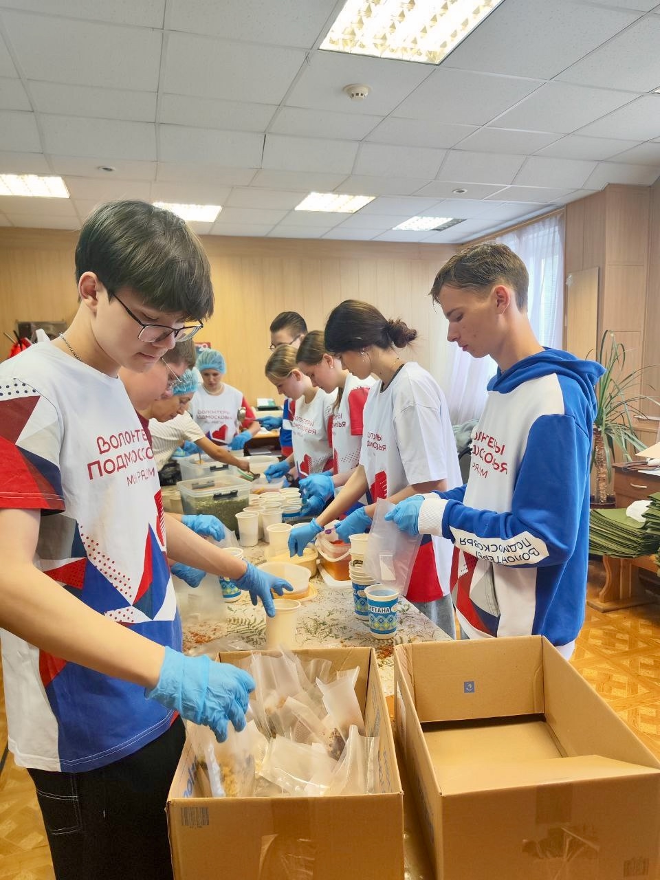 Фасовка сублимированных супов
