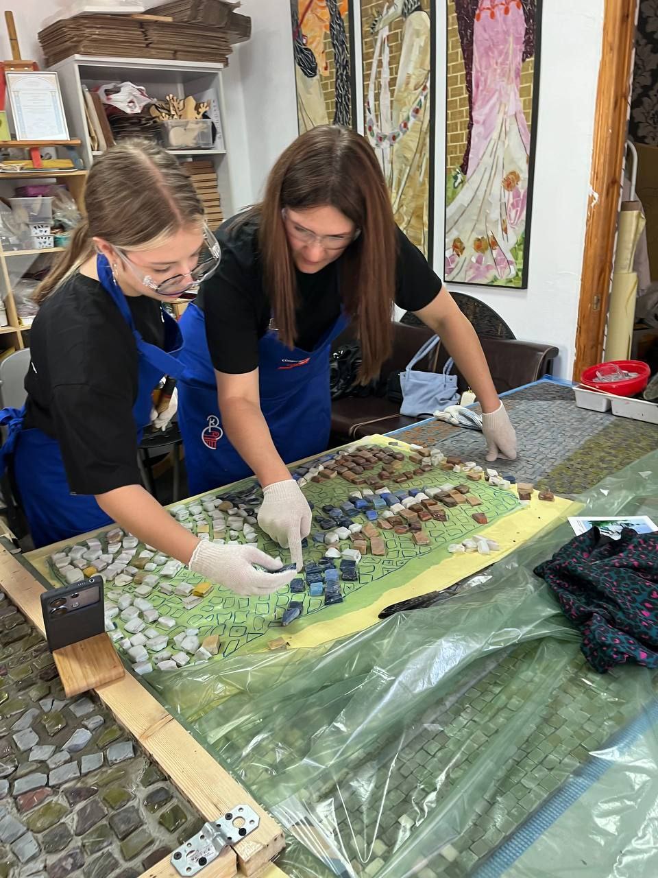 Воркшоп «Сохраняя наследие»-панно «Балканы» г. Ростов-на-Дону