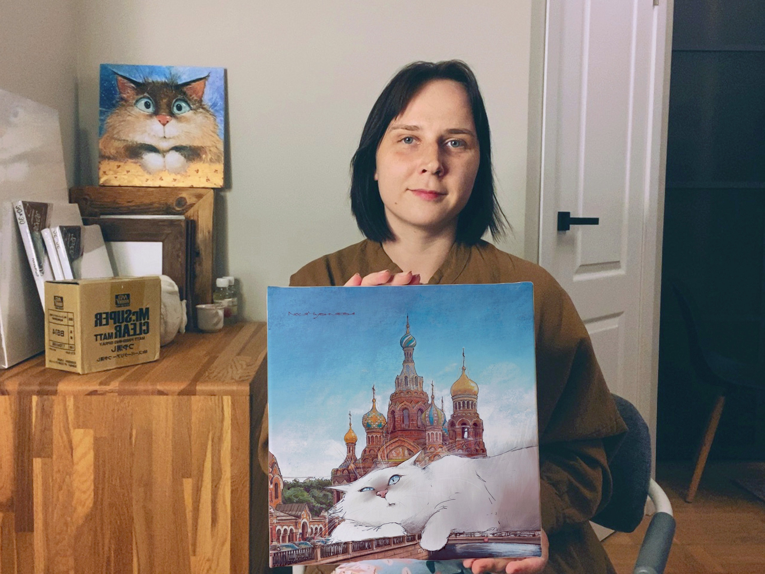 Душевный подарок: Картина Люси Чувиляевой для «Преданного сердца»