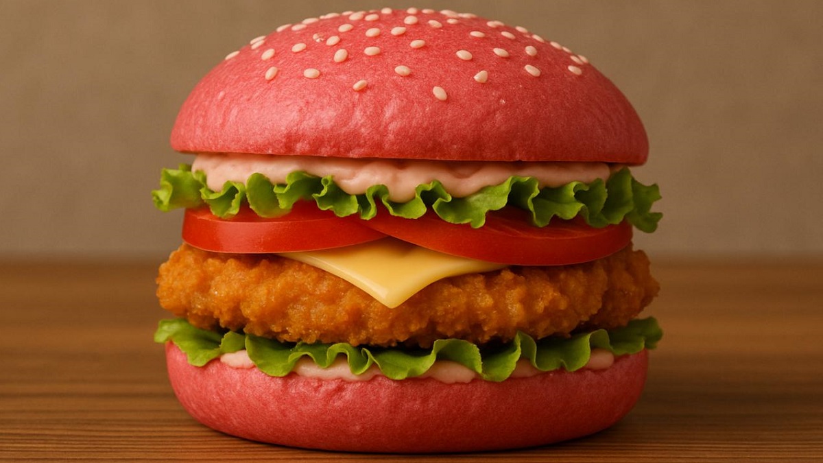 Розовый бургер: как приготовить в домашних условиях