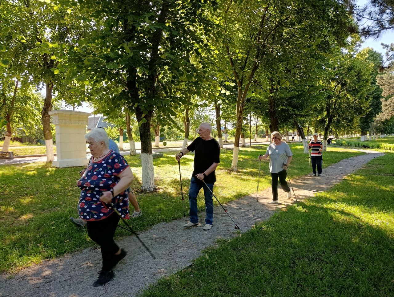 В гармонии с возрастом: как скандинавская ходьба помогает армавирским пенсионерам стать здоровее…