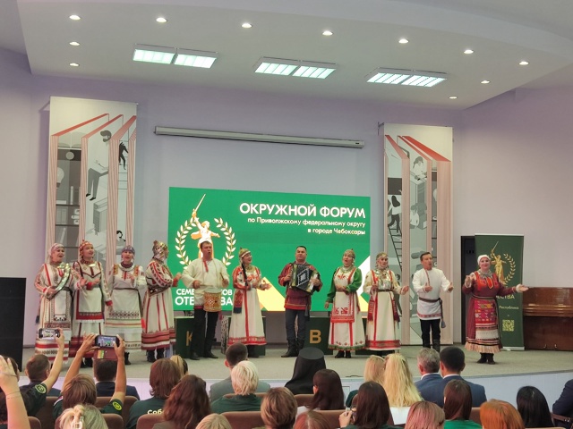 Добро.Центр г. Чебоксары принял участие в открытии Окружного форума комитета семей воинов Отечества