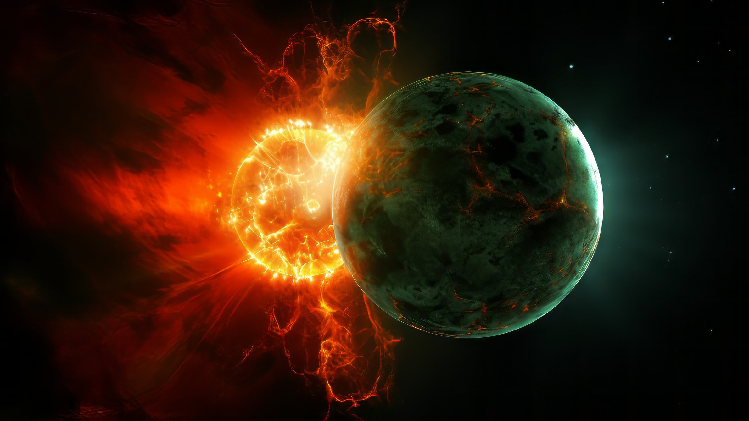 Новая магнитная буря: Земля вошла в корональную дыру