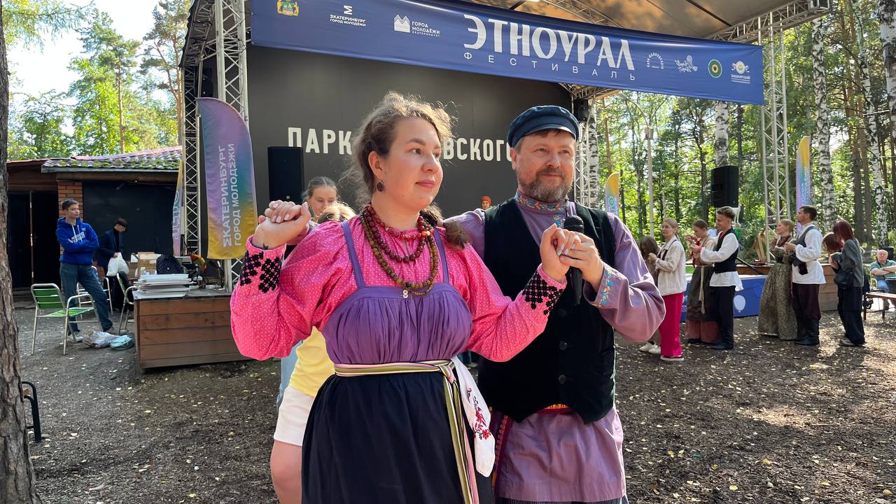 Традиционная русская вечерка на фестивале «ЭтноУрал»