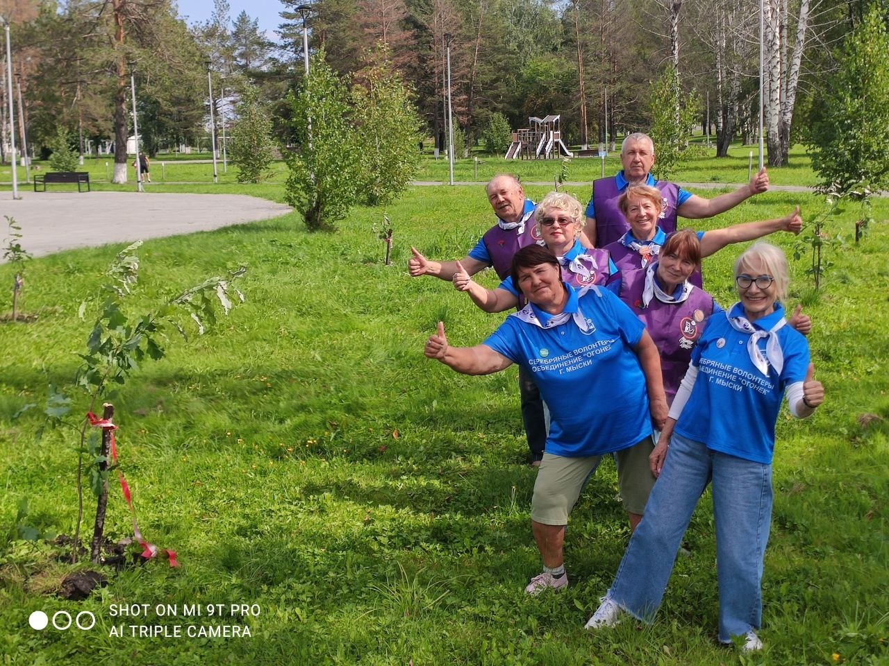 Волонтёры заложили аллею славы бойцам СВО