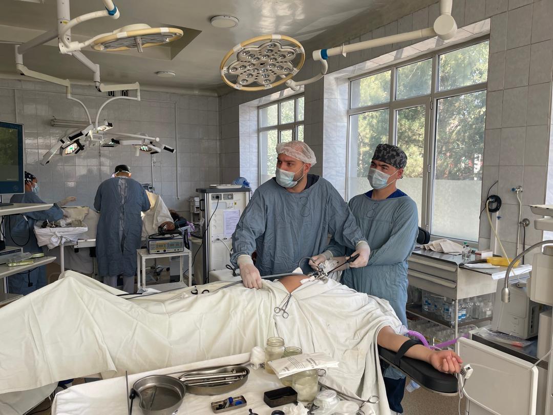 Российские врачи в Бишкеке