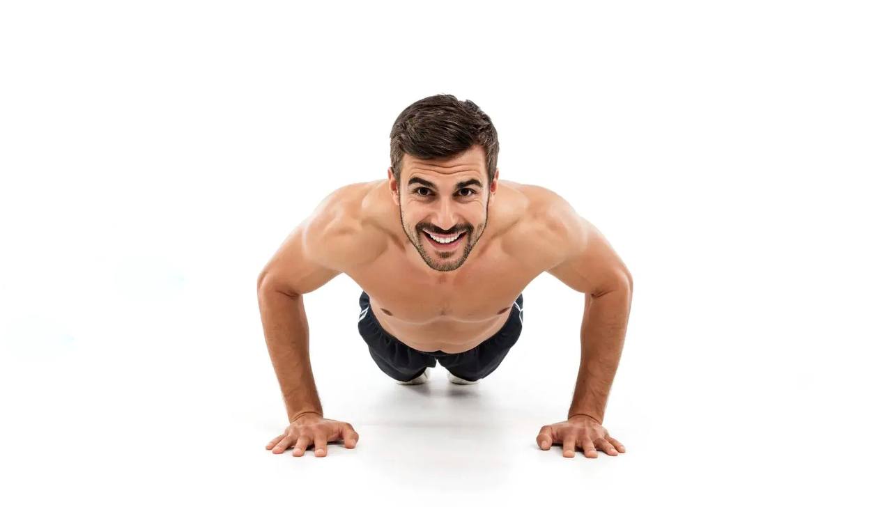 Круговая тренировка. Отжимания