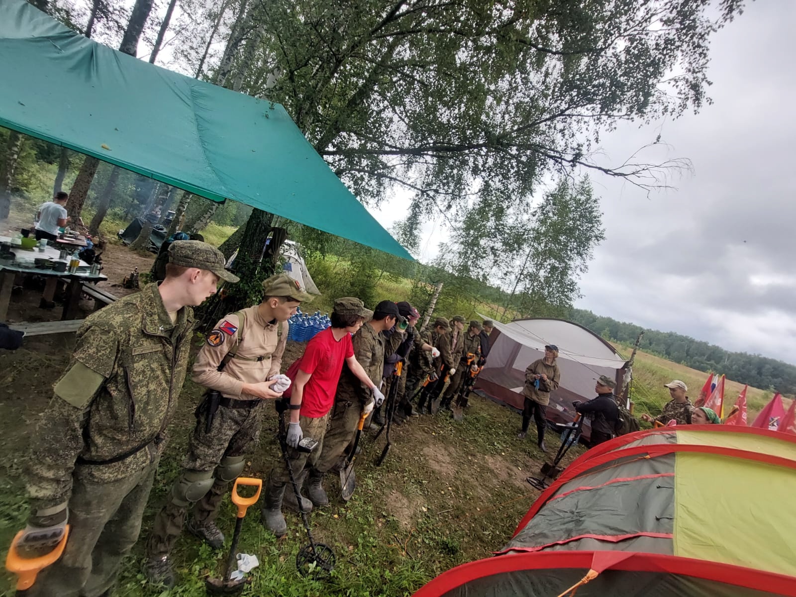 Третий летний слёт поисковых отрядов «Я помню! Я горжусь» в рамках Вахты Памяти 2025 года.