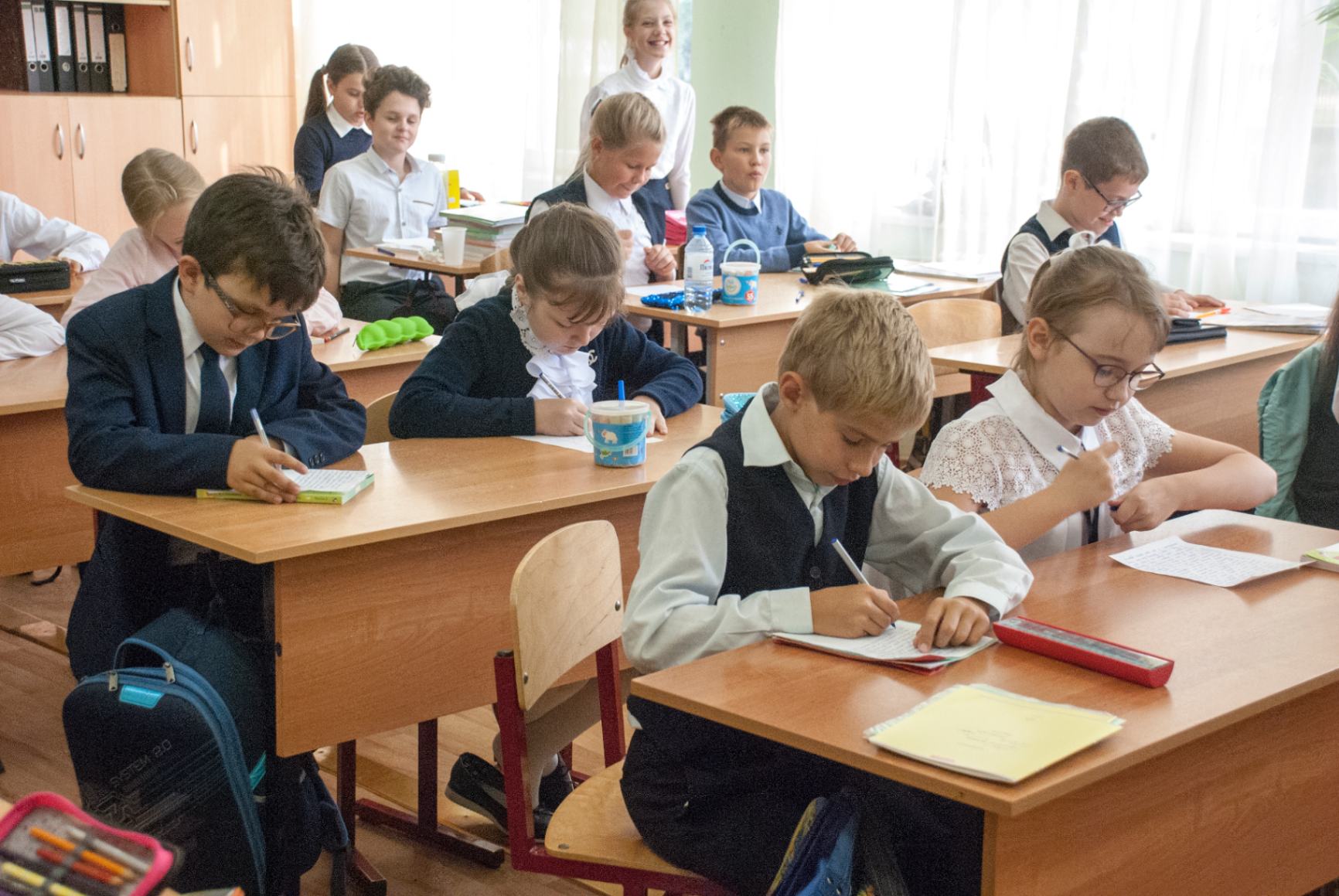 В школах ввели единый план обучения