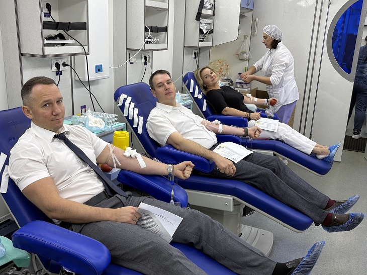 Работники АО «Транснефть – Дружба» приняли участие в донорской акции