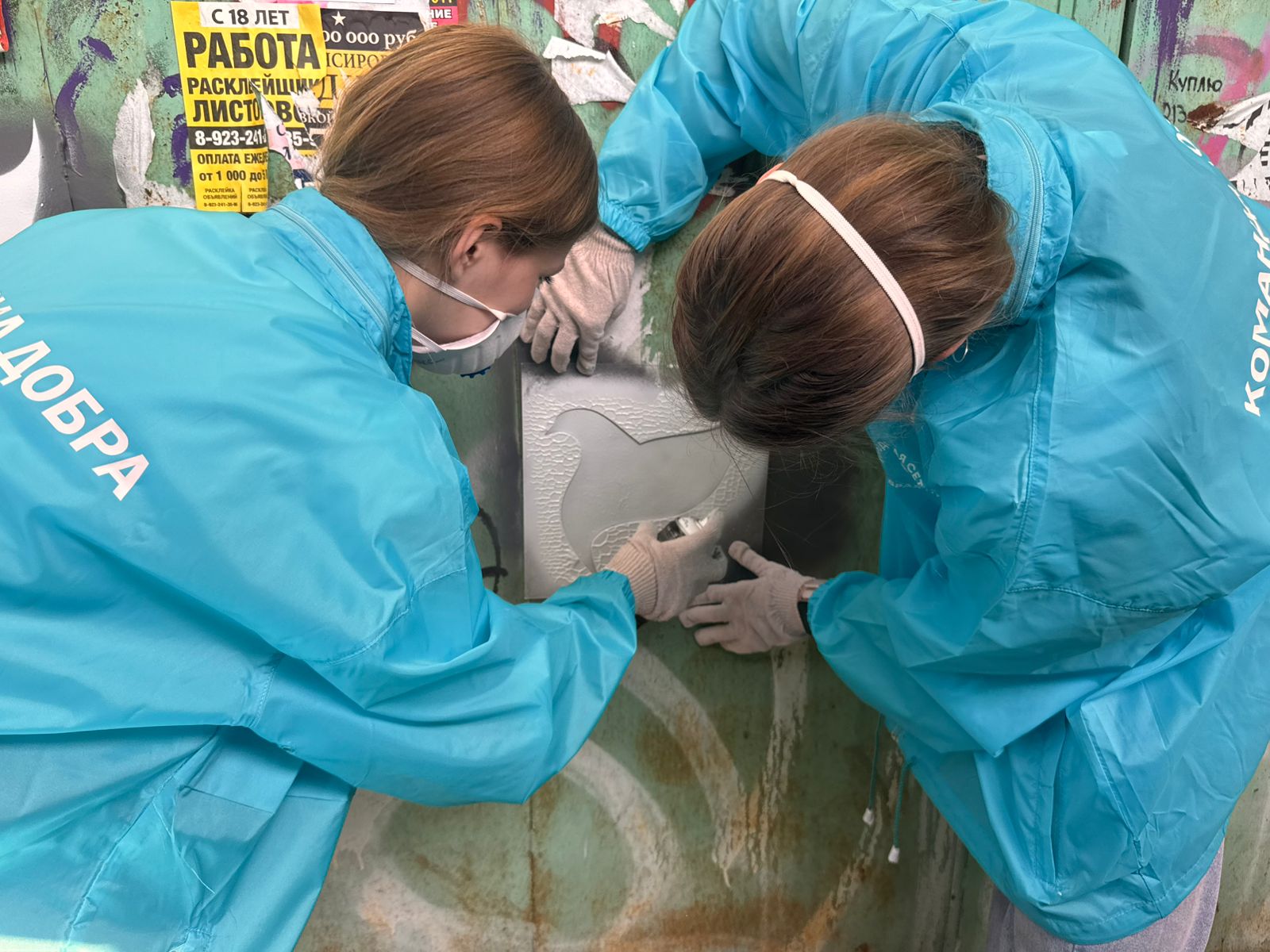 Неравнодушные сердца Новосибирска: как акция «Добрая птица» преображает улицы города.