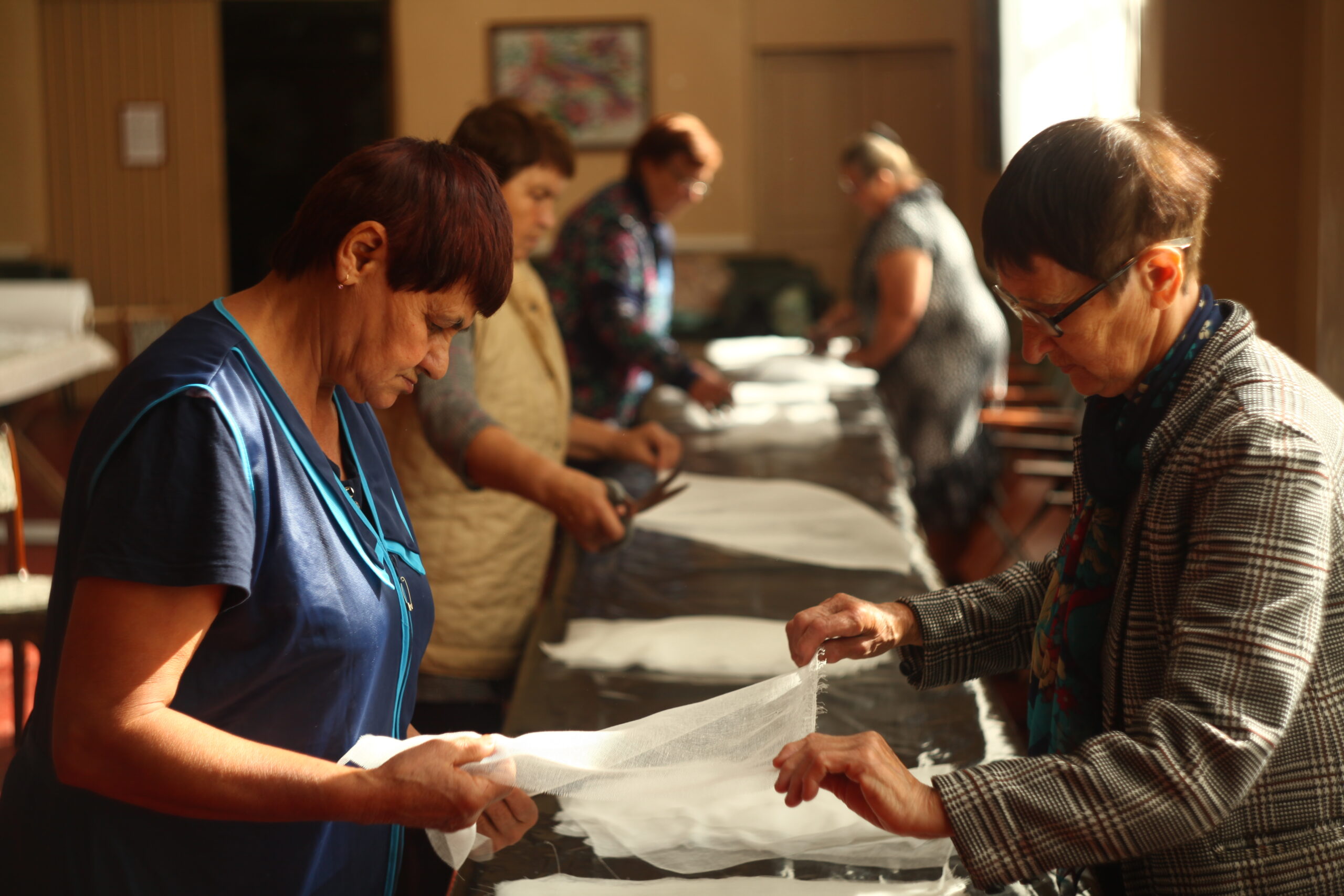 Километр марли – за неделю