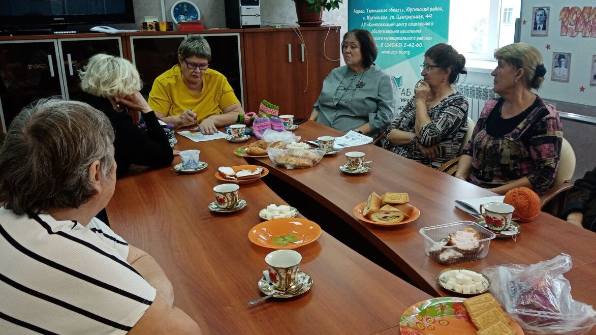 Заседании клуба «По зову сердца»