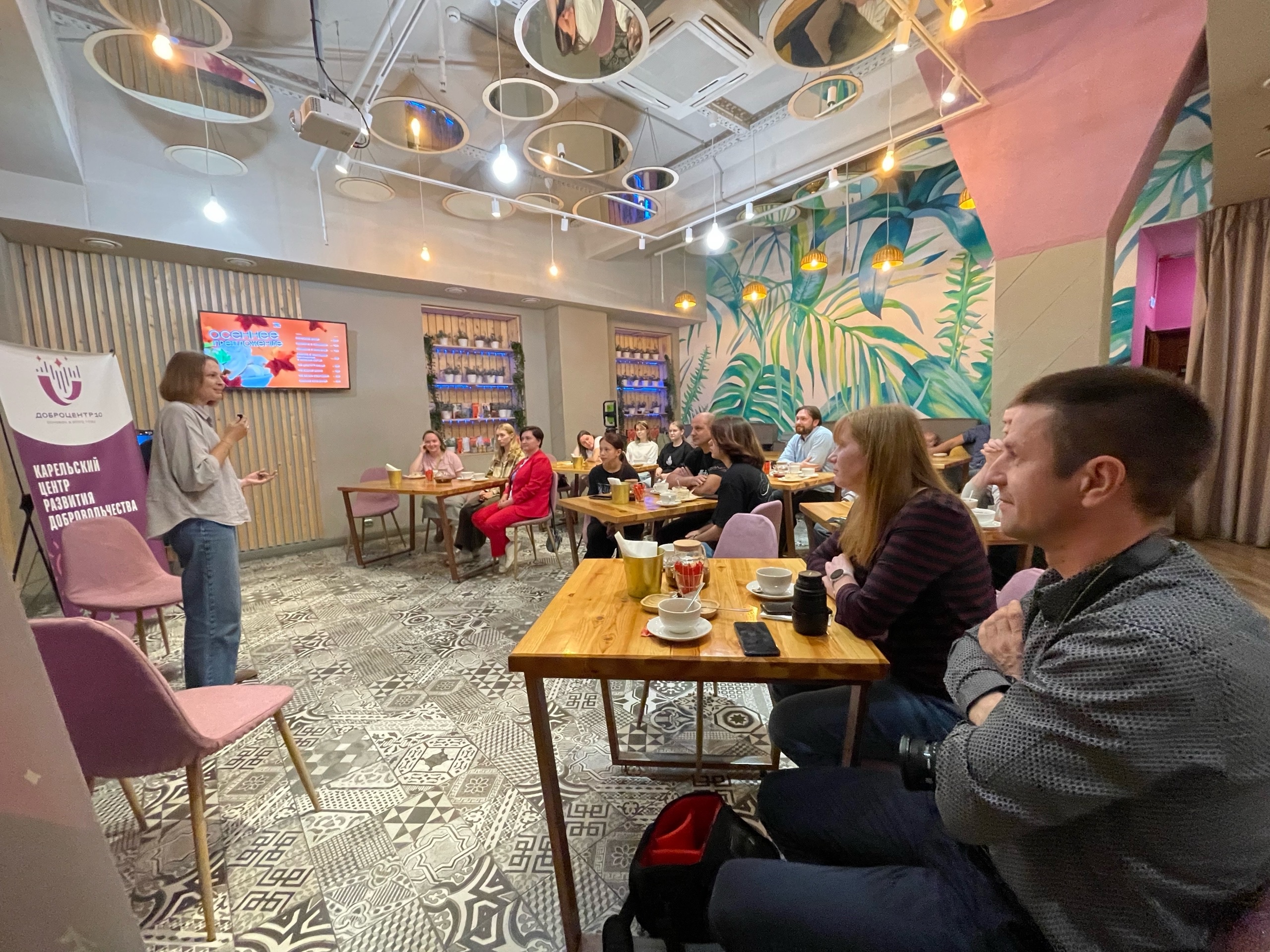 В Петрозаводске для волонтеров прошел «Добрый бранч»