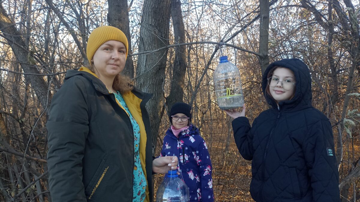 С заботой о птицах.