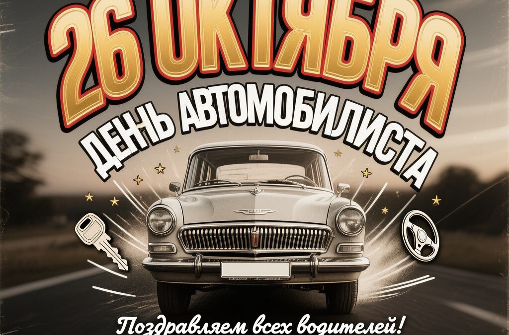 26 октября День Автомобилиста 