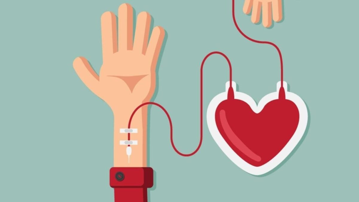 Капля крови, которая становится морем надежды 🌊