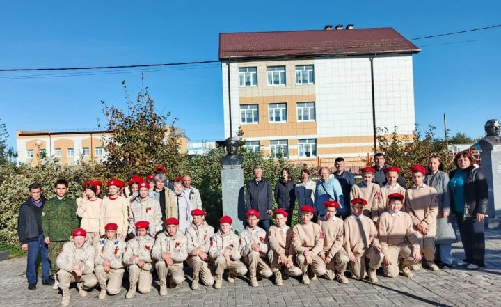 Митинг, посвященный 107-ой годовщине со дня рождения Героя Советского Союза