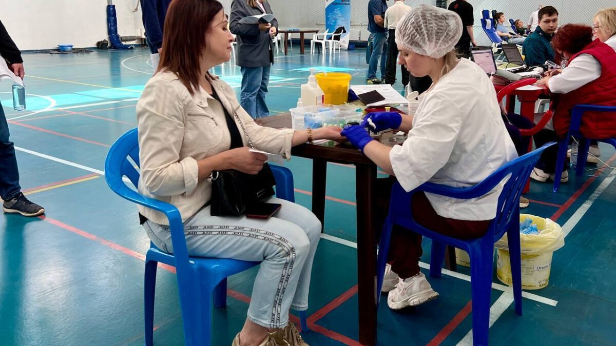 Мы вместе дарим жизнь: донорская акция во Дворце спорта «Багратион»