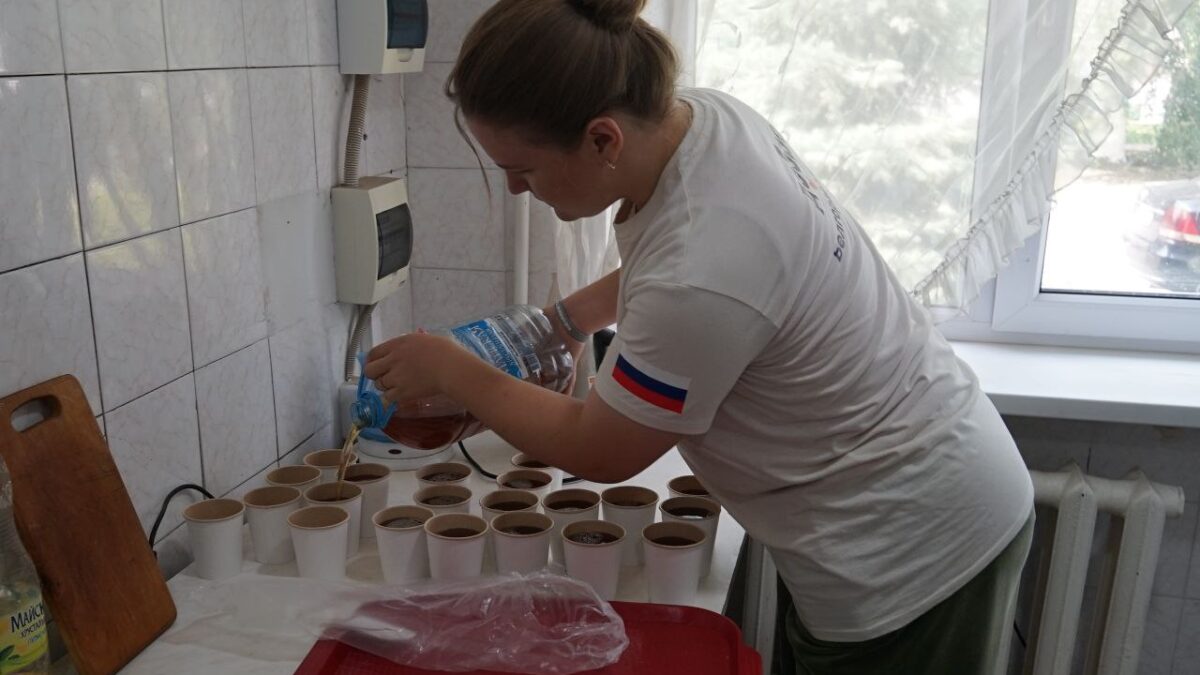 Студенты аграрного университета помогают белгородцам в ПВР