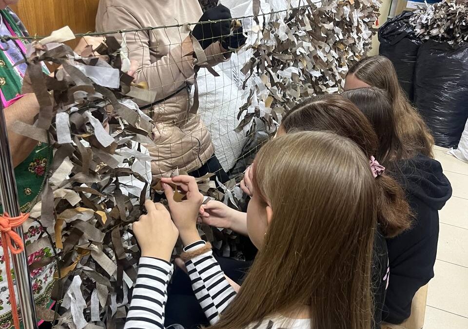 Шестиклассники школы №16 г.Саранска активно включились в волонтёрское движение