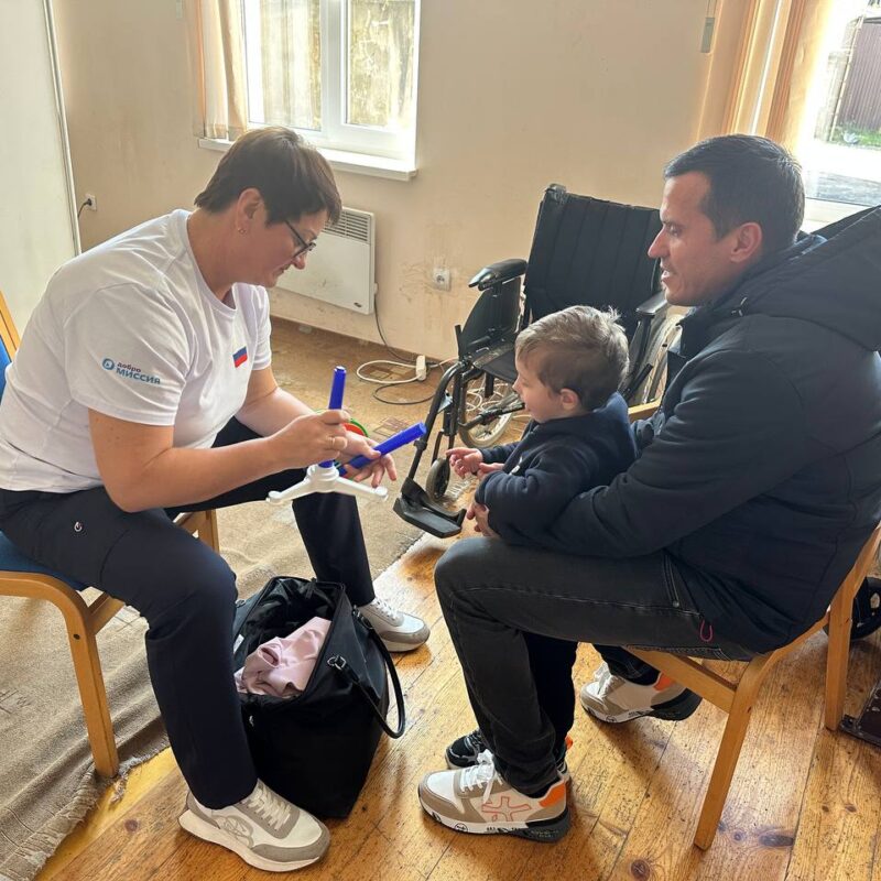 Российские врачи помогут семьям с особенными детьми в Абхазии