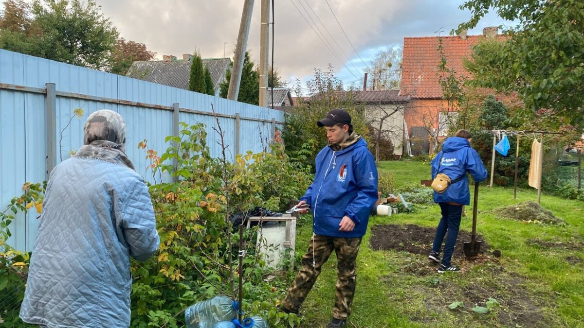 Проект «Мы вместе, мы рядом» продолжает помогать жителям города Ладушкин