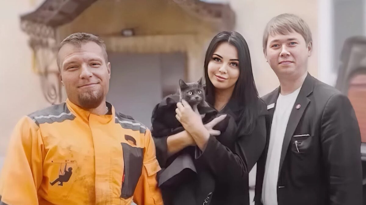 Помощь животным в тренде: сотрудники банка спасли кошку, которая два дня просидела на крыше