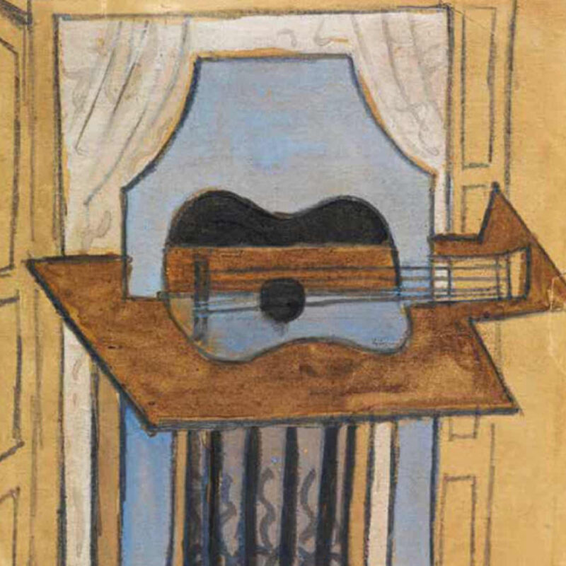 Тайна украденного шедевра: в чём смысл «Натюрморта с гитарой» Пабло Пикассо