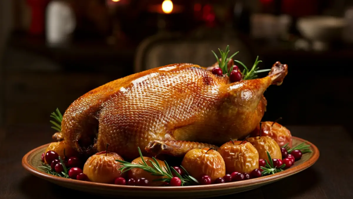 Утка, запечённая с яблоками: пошаговый рецепт для идеального ужина