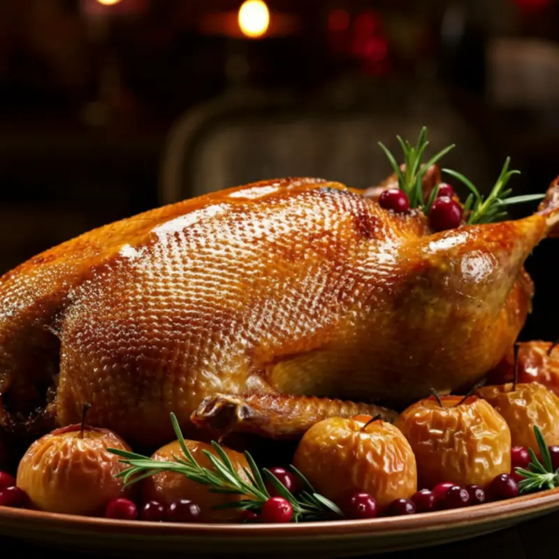 Утка, запечённая с яблоками: пошаговый рецепт для идеального ужина