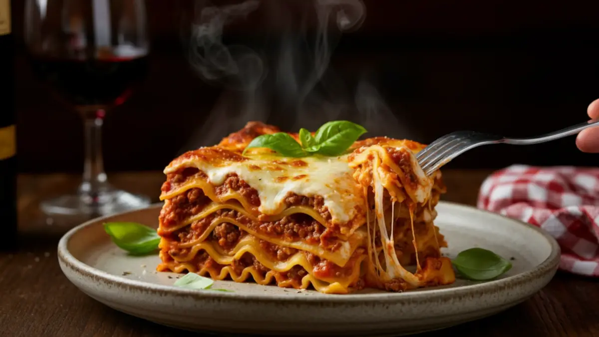 Лучший рецепт для приготовления домашней лазаньи