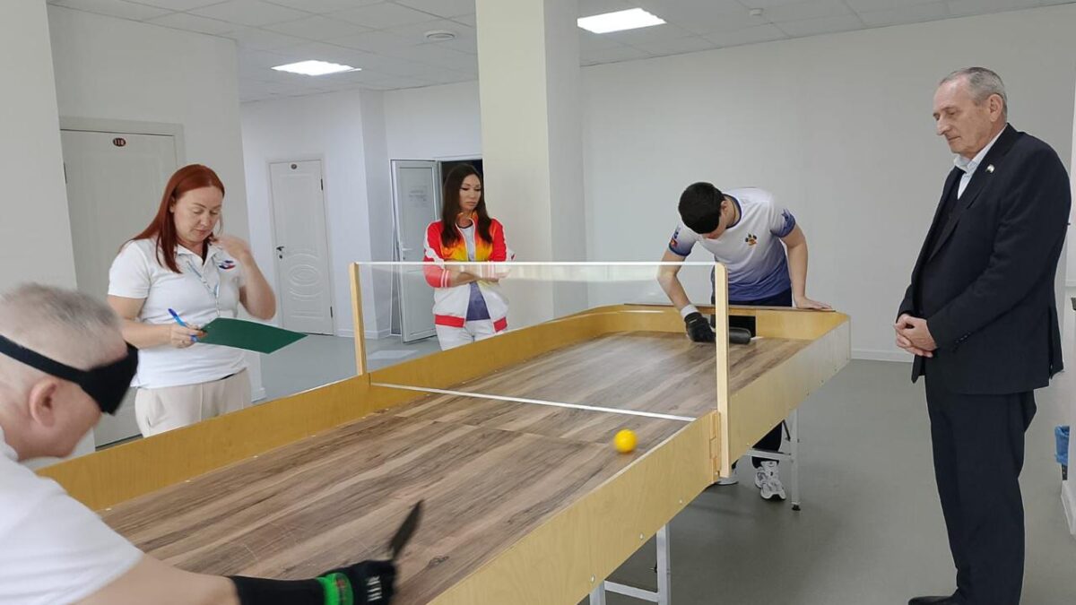 «Горный сет»: Всероссийский турнир настольного тенниса для незрячих