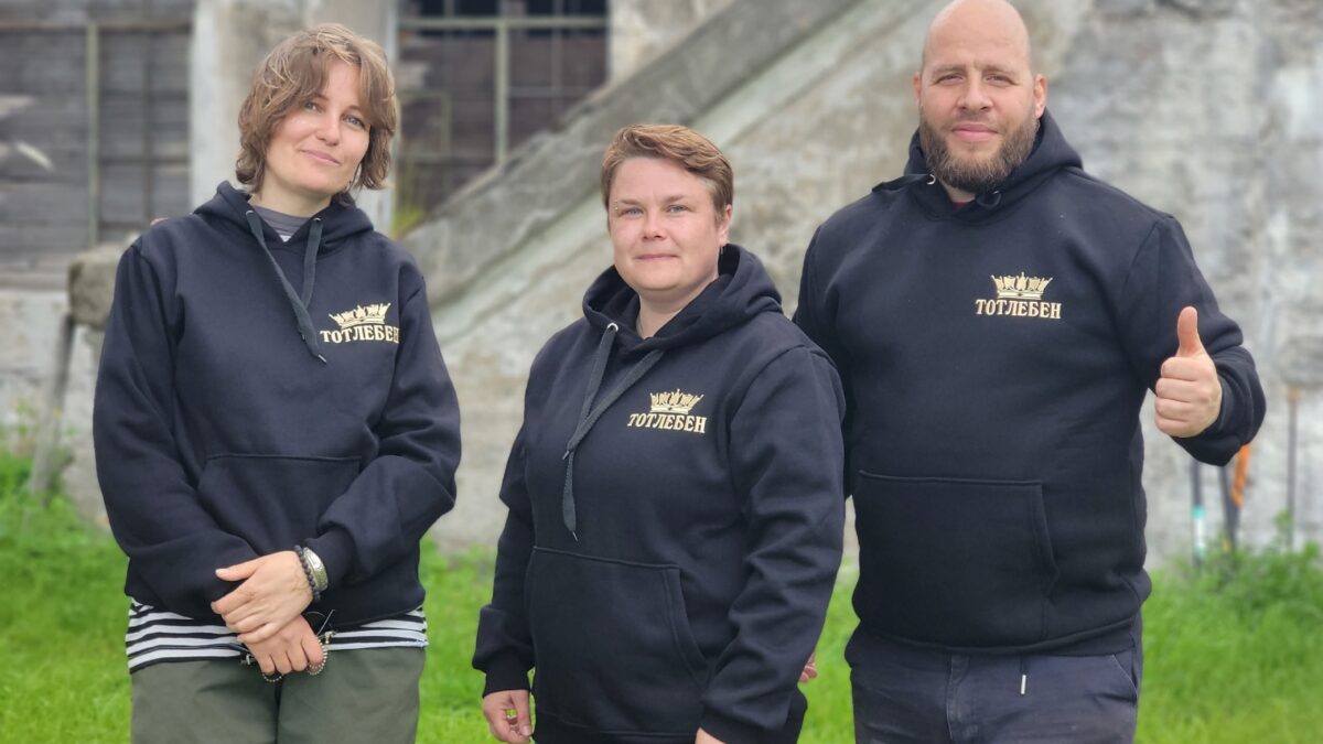 Волонтёры вновь привели в порядок исторический форт Тотлебен