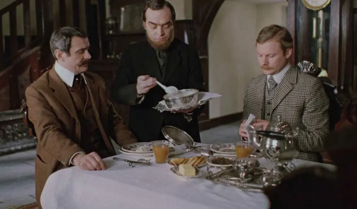 Кадр из фильма «Приключения Шерлока Холмса и доктора Ватсона: Собака Баскервилей» (1981) / Кинопоиск