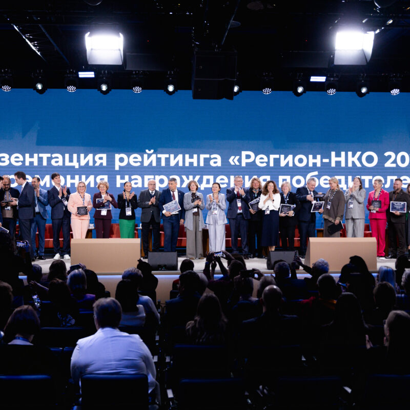 Стали известны результаты рейтинга «Регион-НКО 2025»