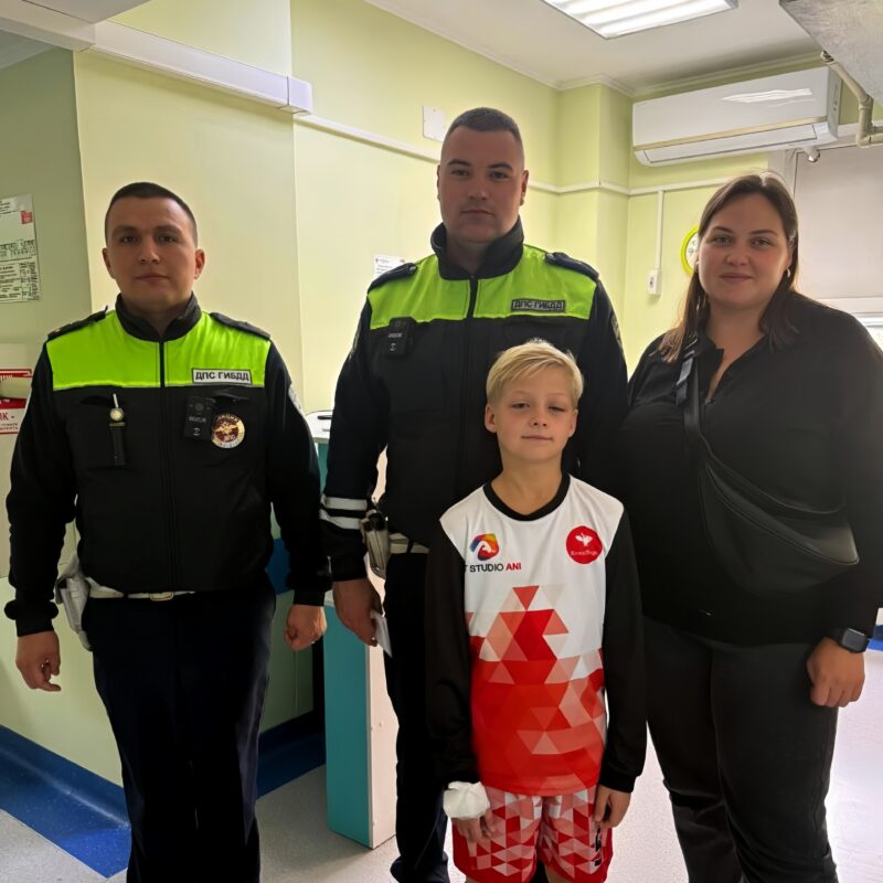 На спасение несколько минут: полицейские помогли задыхающемуся от отёка Квинке ребёнку