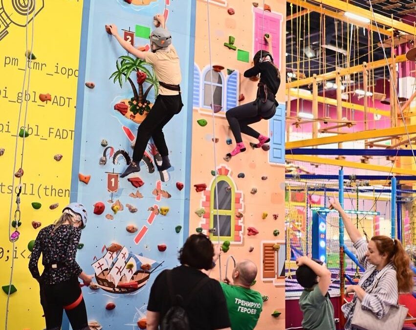 «Быстрее. Выше. Сильнее»: АНО «Школа Героев» приглашает на праздник адаптивного скалолазания