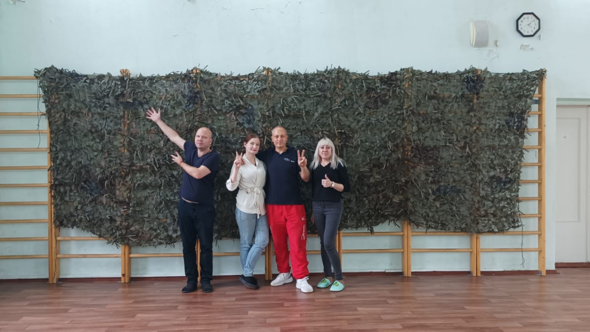 Маскировочные сети как символ единства волонтёров и армии