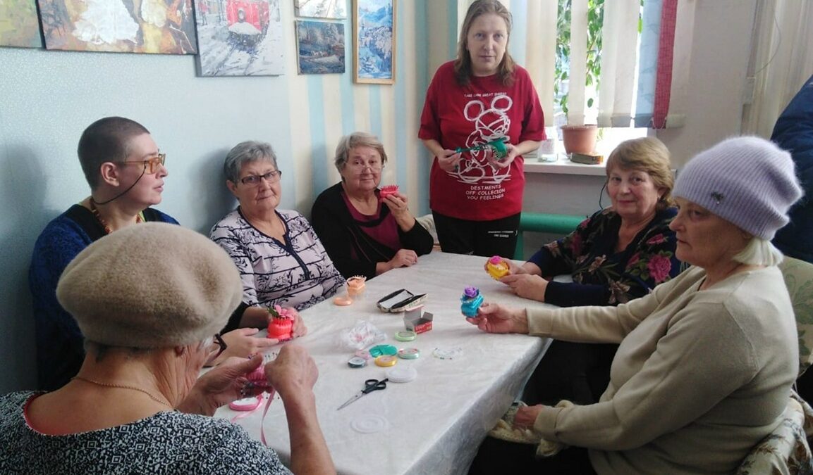 Мастер-класс для членов ВОИ г. Красноуфимска