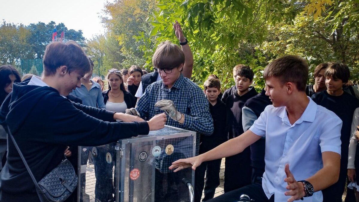 Вдохновляем на перемены: «Экомышление» в Мелитопольской СОШ № 4