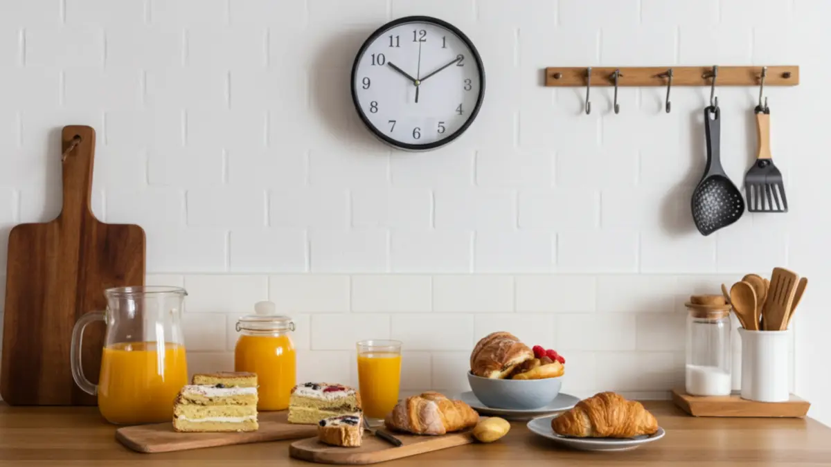 Во сколько должен начинаться завтрак, обед и ужин