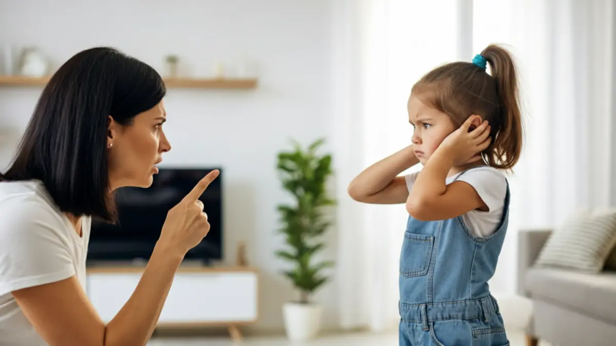 Как перестать кричать на ребёнка