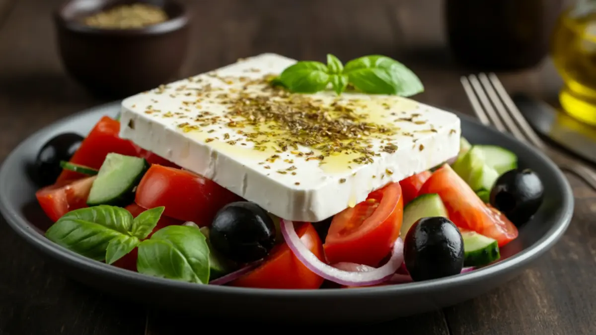 Греческий салат: классический рецепт, который перенесёт вас на побережье Средиземного моря