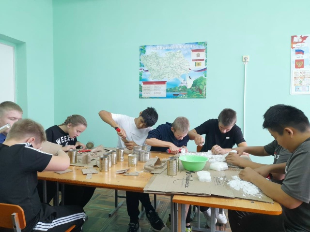 Окопные свечи.