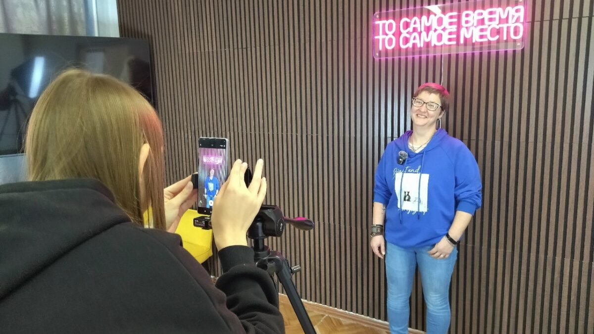 Камера! Мотор! Волонтёры в кадре!