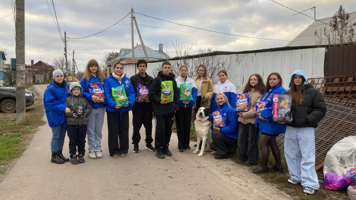 Сердца, полные доброты: школьники-волонтеры создают добро в приюте