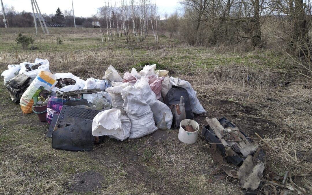 Захламленность природы-проблема человечества..