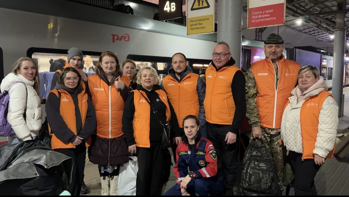 Четвертая гуманитарная миссия нижегородских добровольцев отправилась в Курскую область